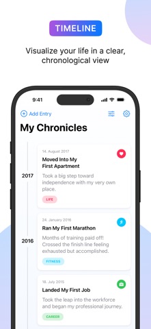 MyChronicles screenshot