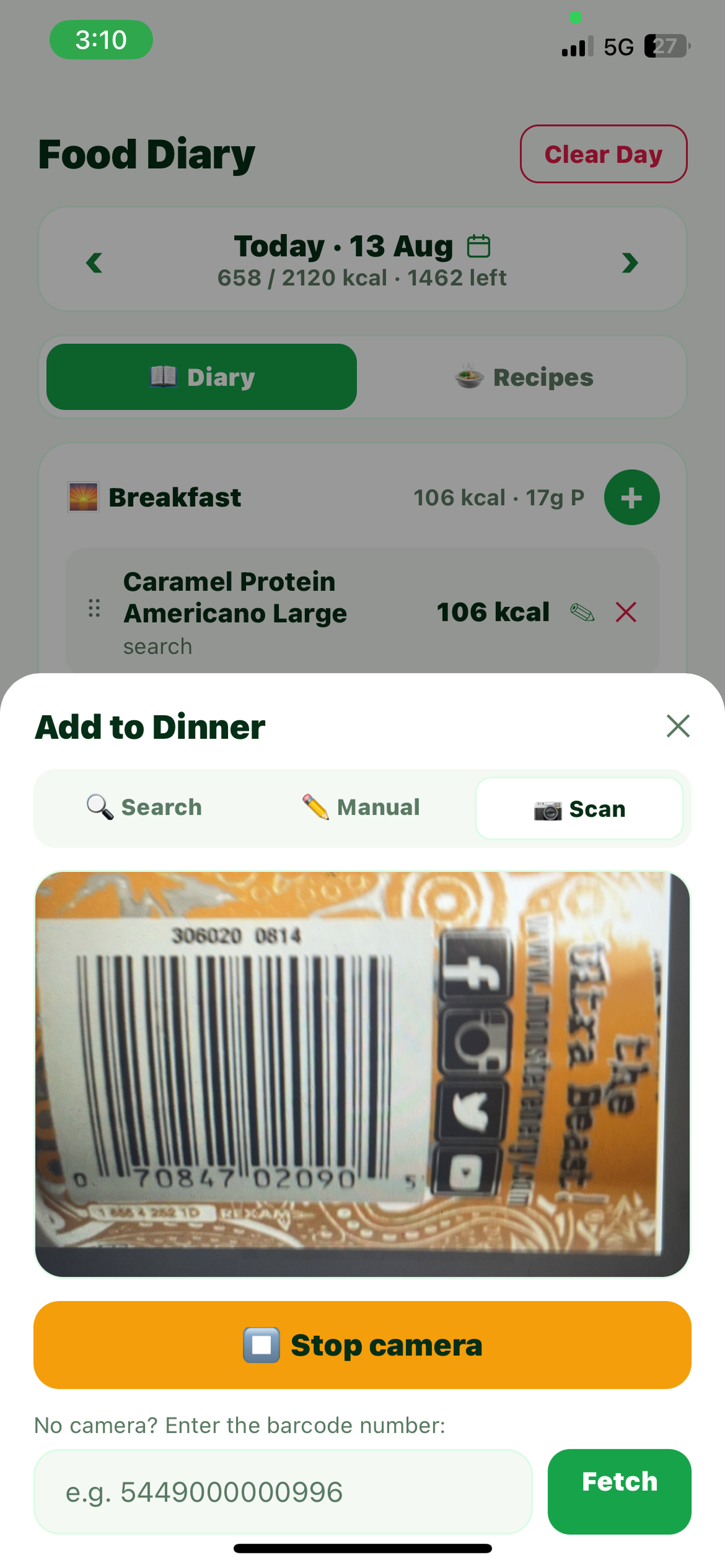 MealPilot: Nutrition Coach screenshot 3