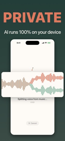 Vocal Remover - SongSplit AI Screenshot 2 of 4