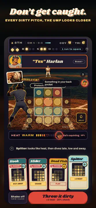 Spitball: Baseball Roguelike screenshot 2