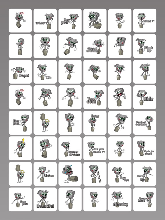 Screenshot #6 pour Chien Silver Dog Stickers