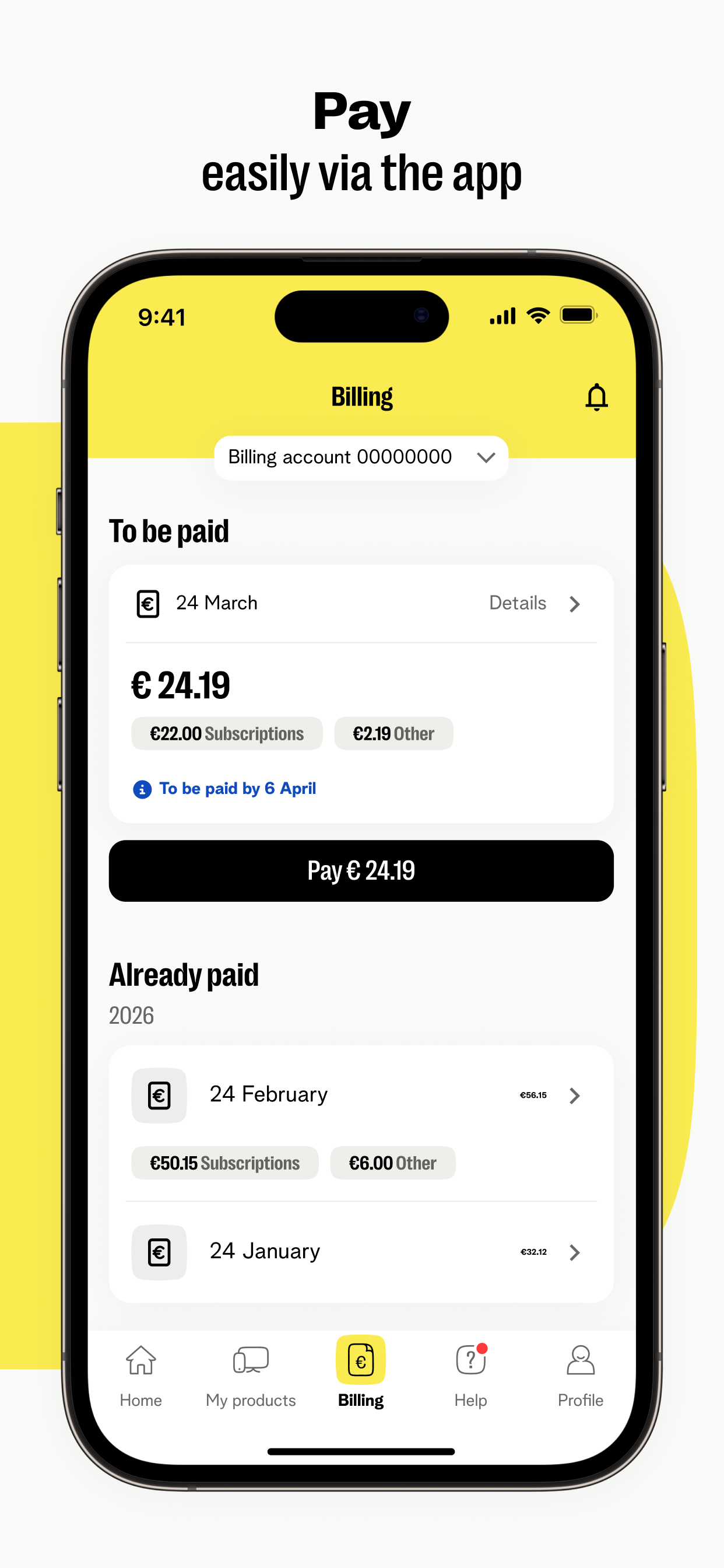 MyTelenet screenshot 5