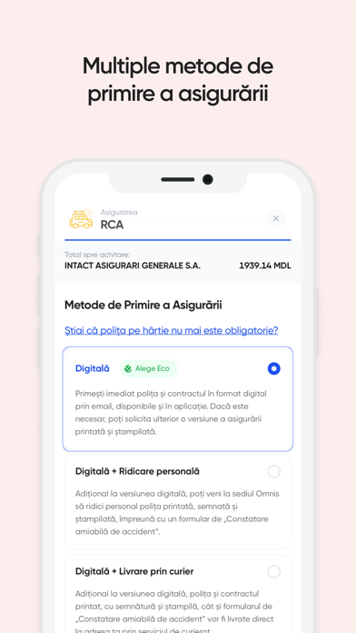 Omnis - Asigurări Online Screenshot