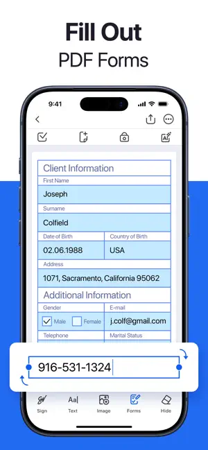 Forma: PDF Editor & Converter iPhone screenshot 6
