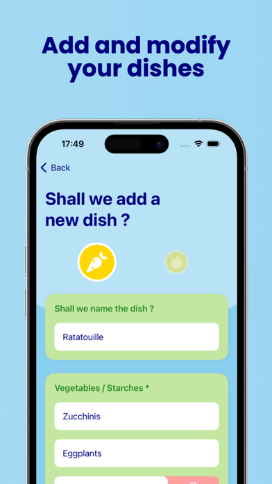 TinyTummy: baby meals tracker Screenshot