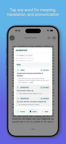 TeakReader: English Vocabulary Screenshot 2 of 10