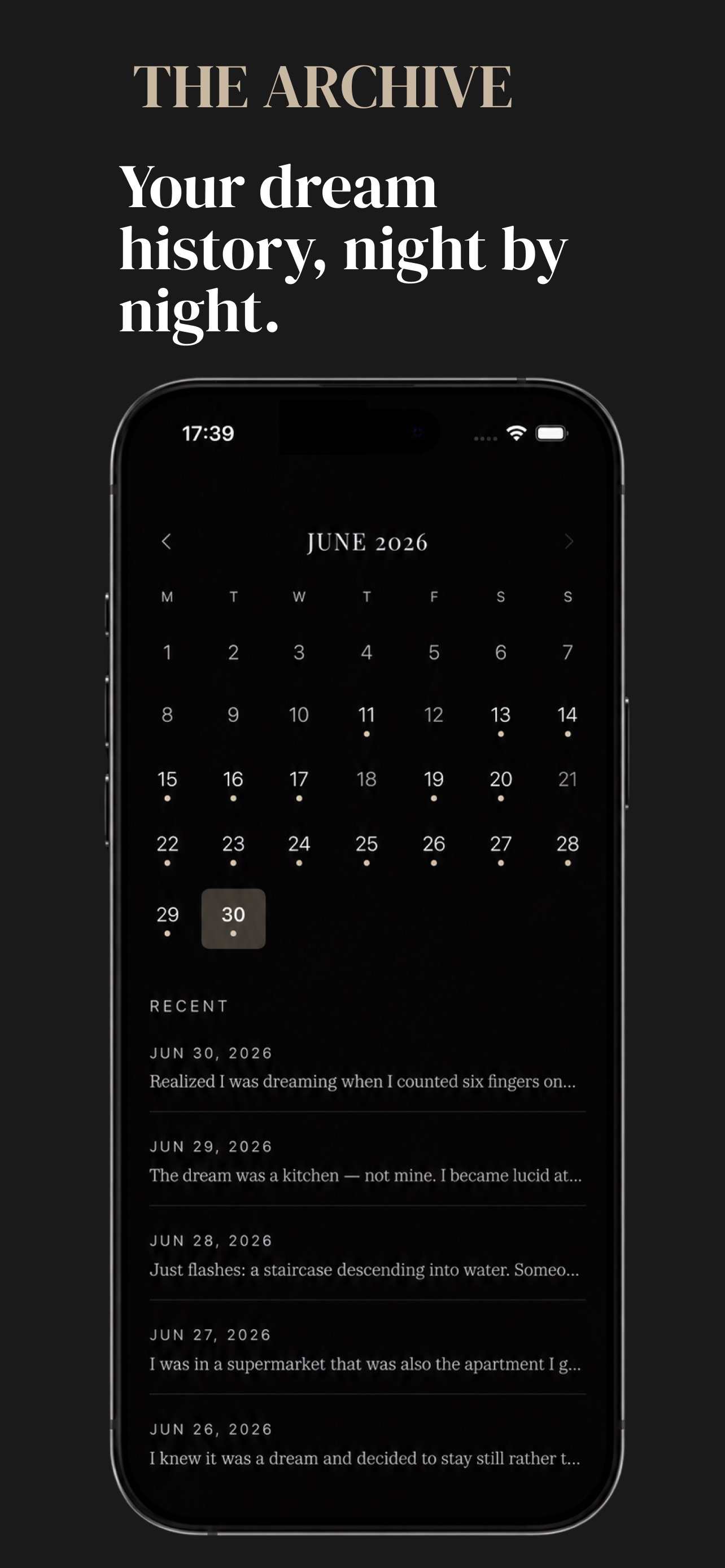 Oneirism: Lucid Dream Journal screenshot 7