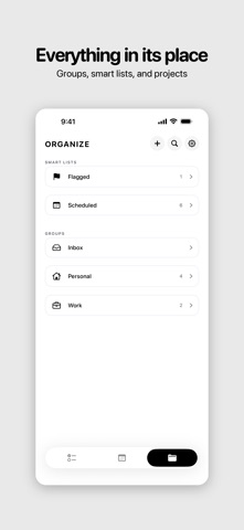 B&W To-Do Screenshot 3 of 5