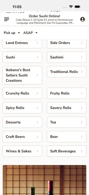 Ikebana Sushi Online Ordering screenshot 2