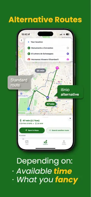 itinio Recomendaciones locales iPhone screenshot 5