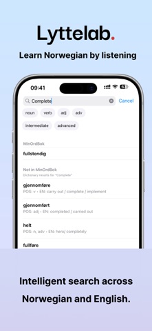 LytteLab iPhone screenshot