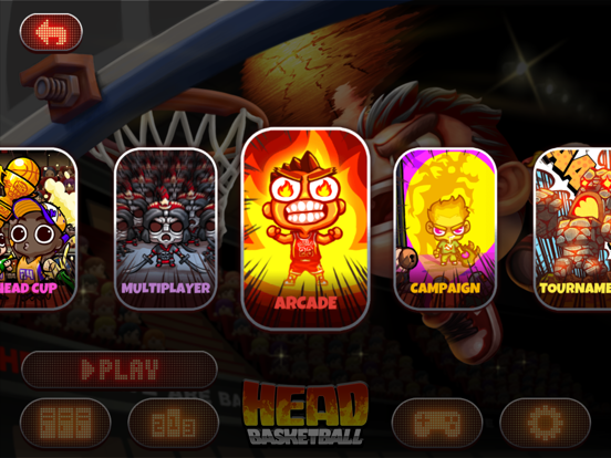 Head Basketball iPad screenshot 4 - Games app