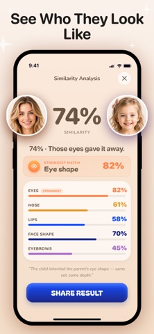 AI Future Family Generator App iPhone screenshot