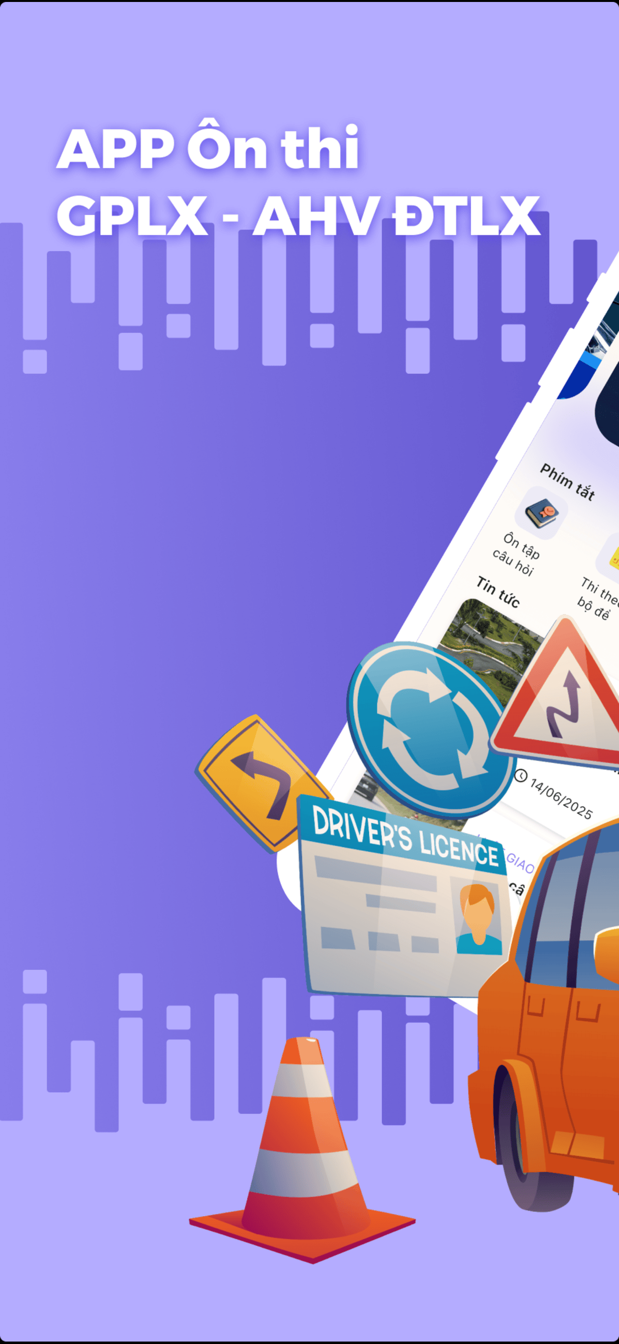 Ôn thi GPLX - AHV ĐTLX