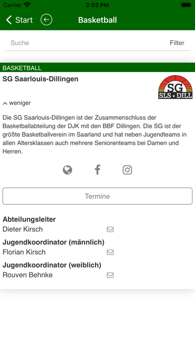 DJK Saarlouis Roden Screenshot