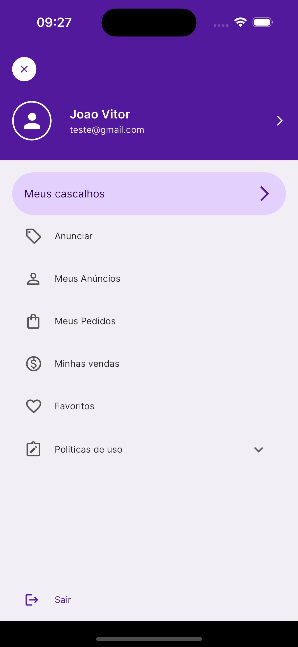 Onde está você?