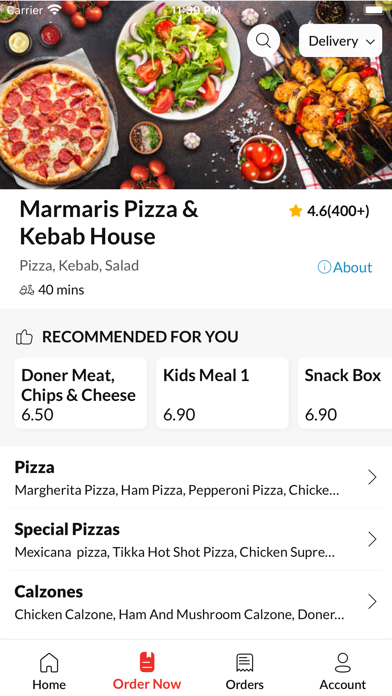Marmaris Pizza & Kebab House Screenshot