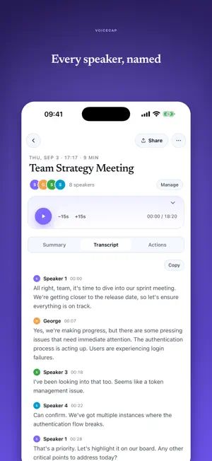 VoiceCap: AI Meeting Recorder screenshot 2