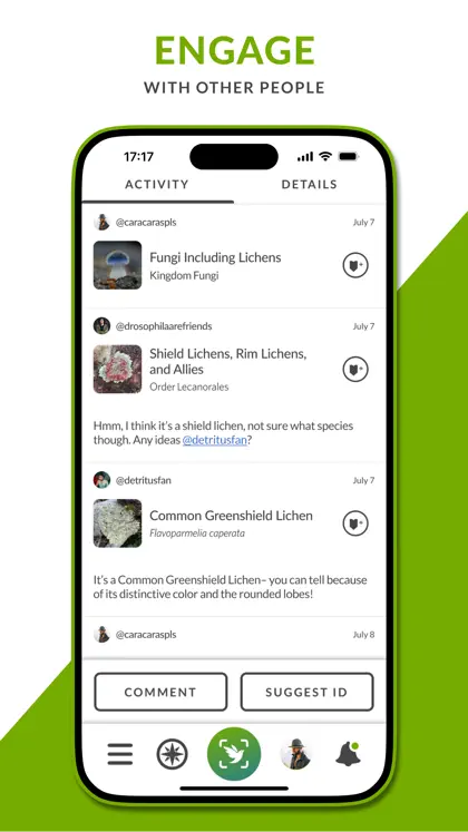 Screenshot 6 di 6 di iNaturalist