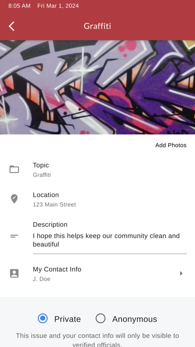 CCCFPD Screenshot