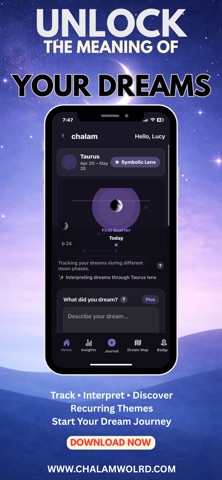 Chalam: Dream Journal AI screenshot