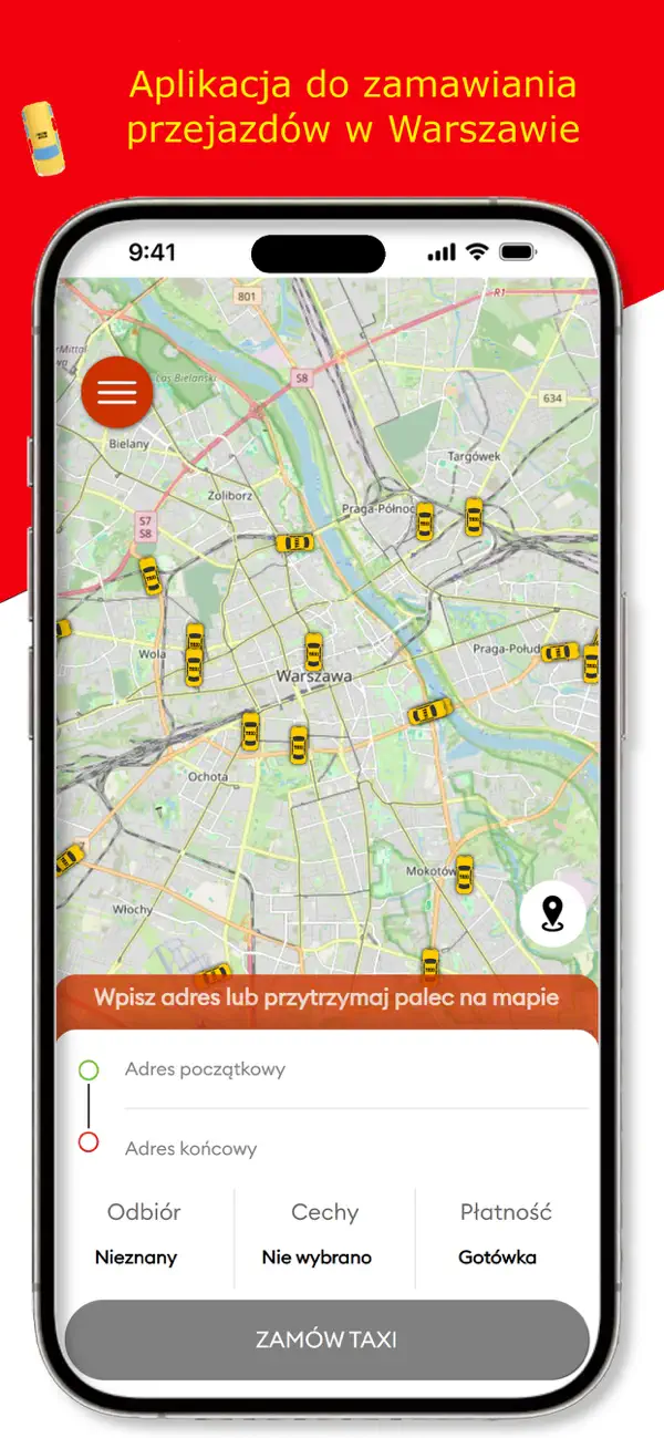 Screenshot #1 pour WAWA TAXI Warszawa 22 333 4444