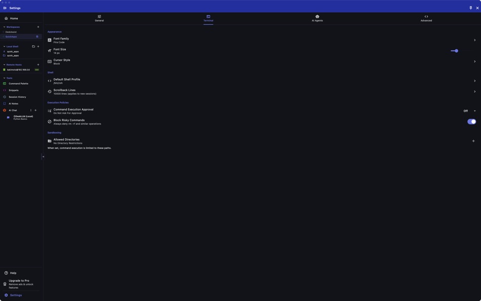 #6. QuickTerminal - Multi-Shell (macOS) Με: KAZUHIRO KAKIMOTO