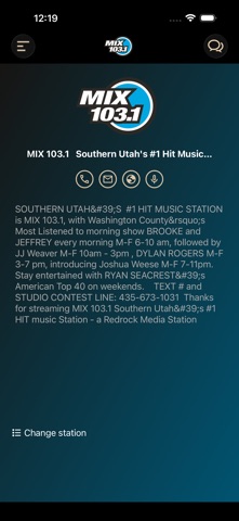 MIX 103.1 FM - KURR app screenshot 3