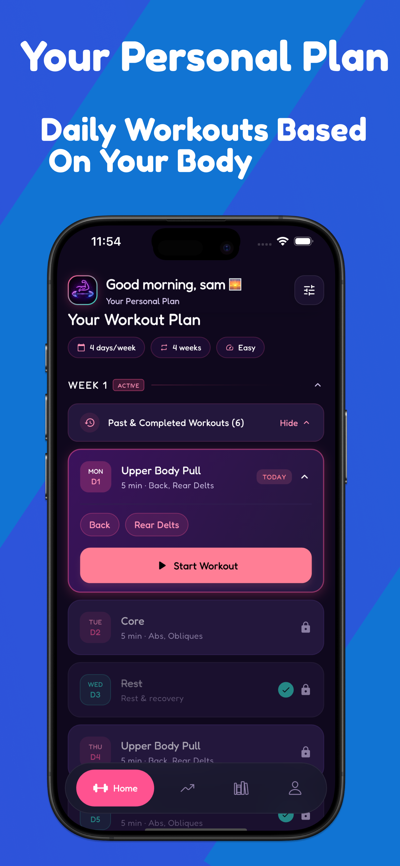 Morphia Fit - Fitness Coach screenshot 5