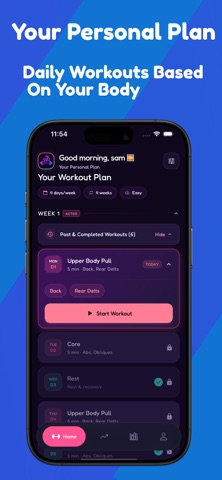 Morphia Fit - Fitness Coach screenshot
