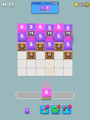Bricks Stack Puzzle iPad screenshot