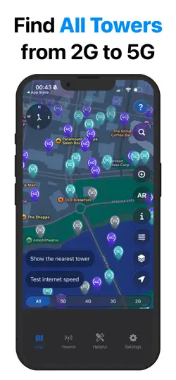 Captura de pantalla de Cellular Tower - Signal Meter en iPhone 6