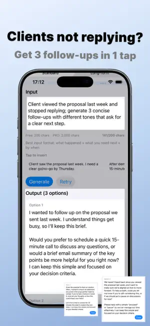 DealCloser – AI Sales Messages screenshot 2