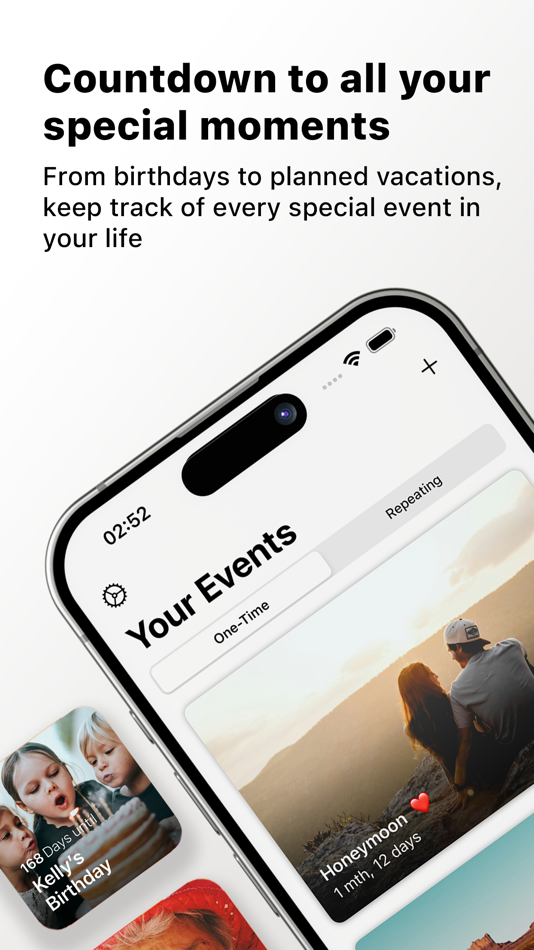 #1. Countdown - Count Days Since (iOS) 게시자: Discoveruapps v.o.f.