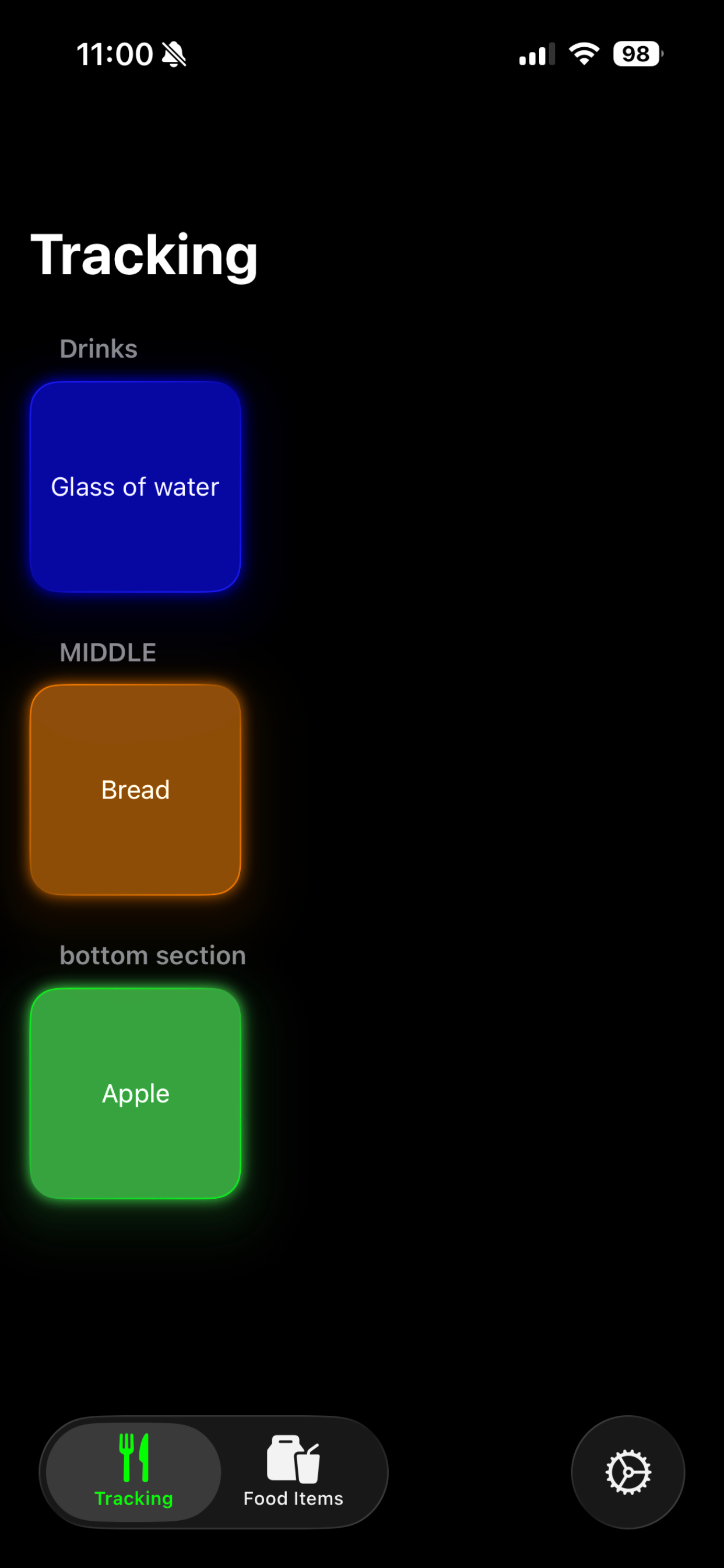 Nutrient Tracker/Exporter