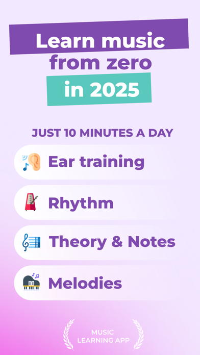 Talented: Music Learning App app screenshot