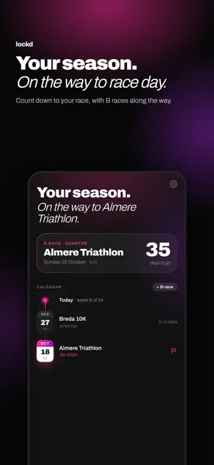 lockd | triathlon trainingsapp screenshot 3