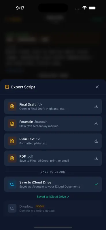 Script: Screenplay Writer screenshot 4 of 8