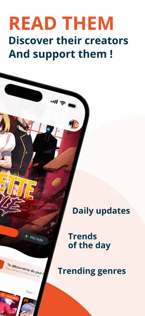 Mangadraft - Manga & Webtoons screenshot 2