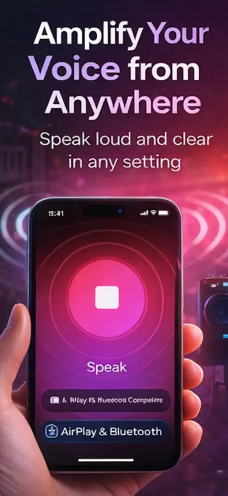 Mic to Speaker: Microphone screenshot 1