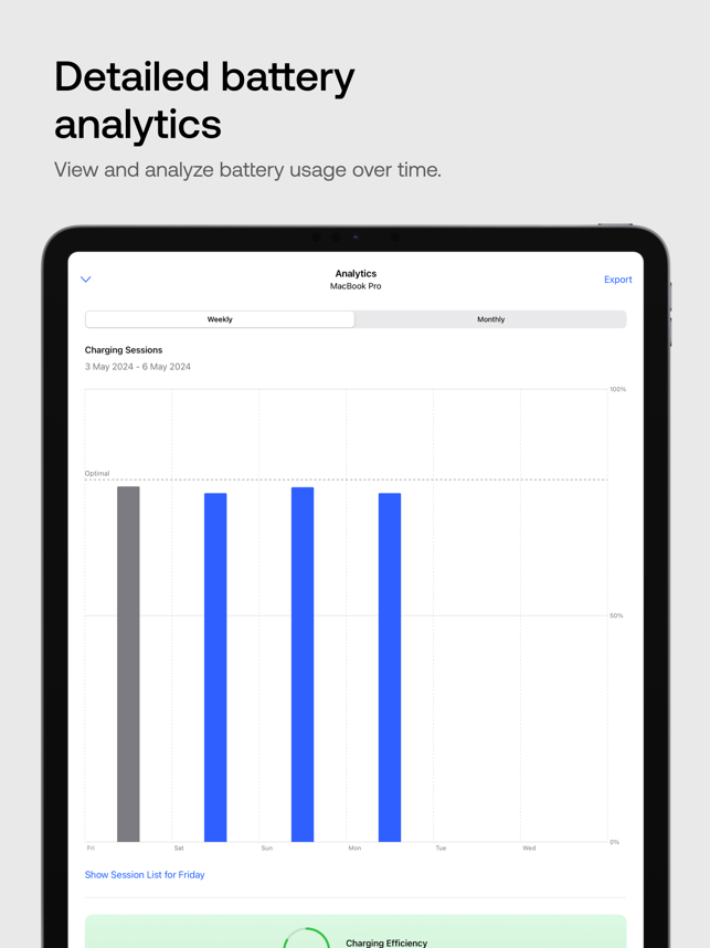 ‎Battery Life Monitor: Drainn Screenshot