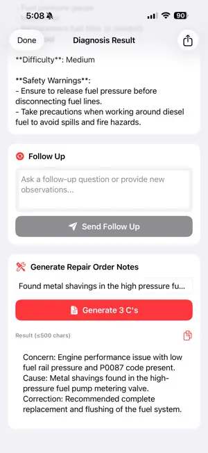 PocketForeman screenshot 4