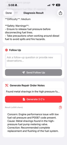 PocketForeman screenshot