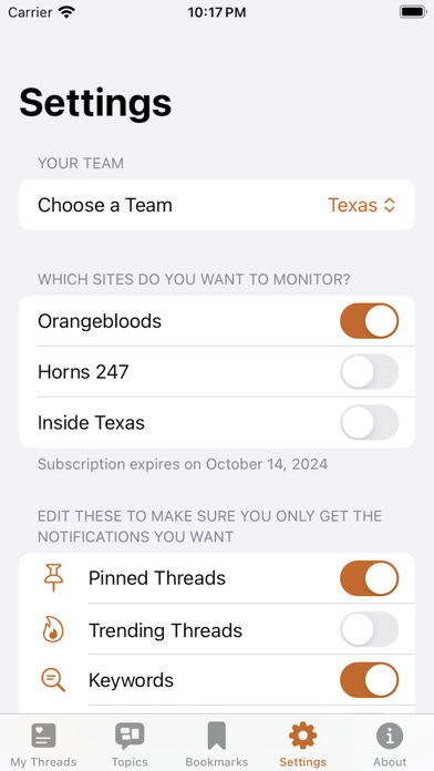 Team Monitor Screenshot