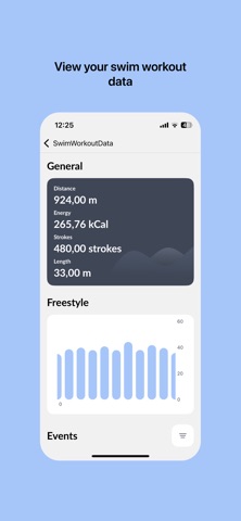 SwimWorkoutData Screenshot 3 of 4
