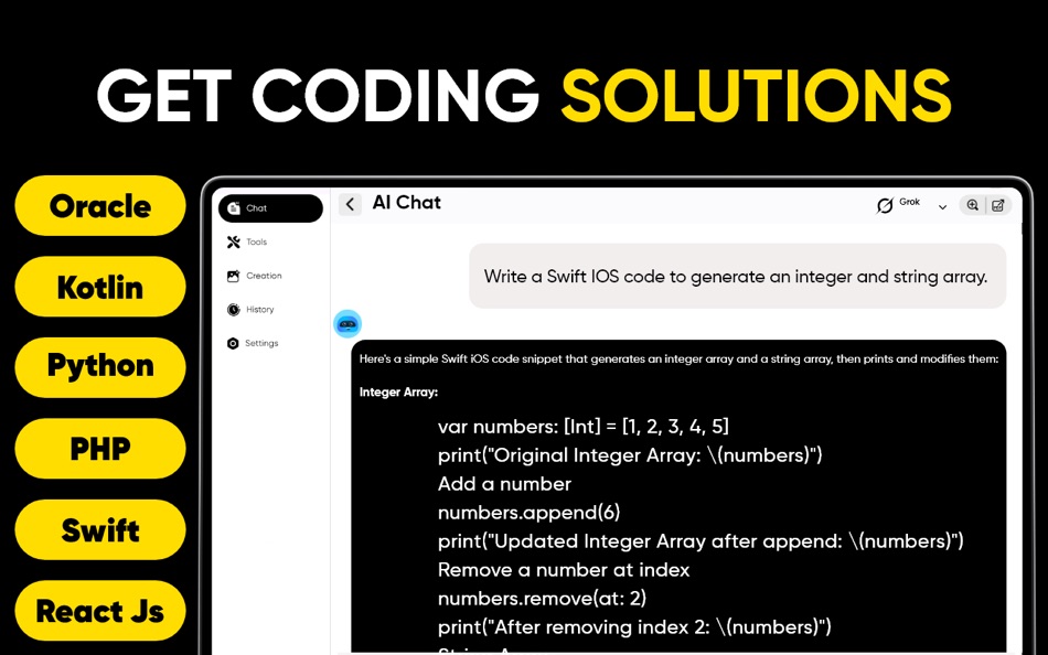 #5. Grov - AI Chatbot & Assistant (macOS) 게시자: Syed Waqas Arshad