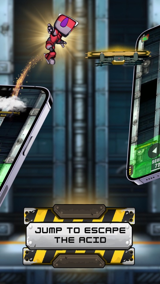 #2. Robot Jump: Arcade Platformer (iOS) 게시자: X Dolla Games