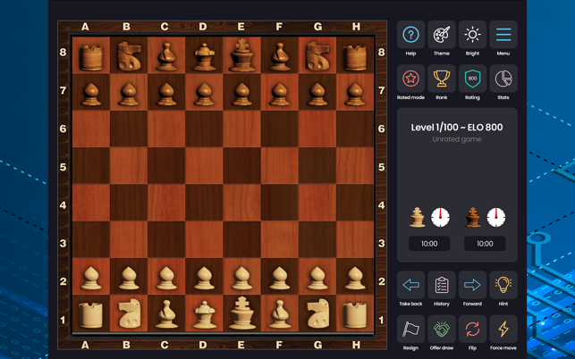 لقطة شاشة لعبة الشطرنج برو