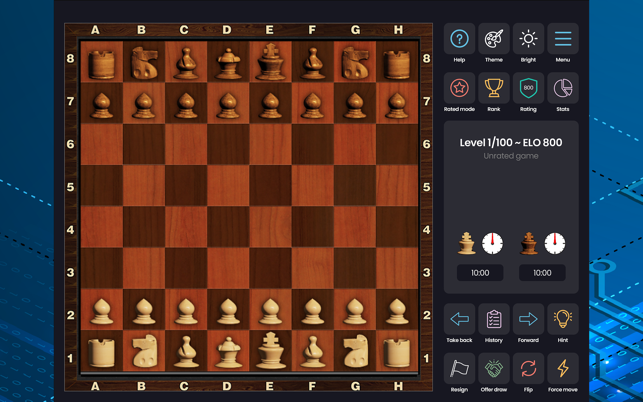 Captura de tela do Chess Pro