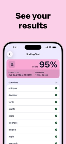 Spell It: Spelling Bee Games Screenshot 9 of 10